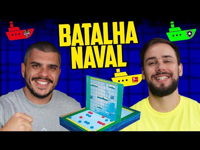 DESTRUA OS NAVIOS ACERTANDO AS RESPOSTAS - BATALHA NAVAL DO FUTEBOL