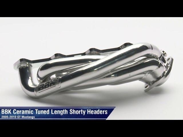 Mustang BBK Chrome and Ceramic Tuned Length Shorty Headers (05-10 GT) Review