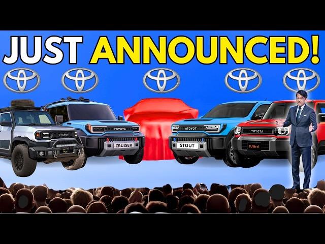 Toyota SHAKES UP The Entire Car Industry With 5 NEW 2025 Models!