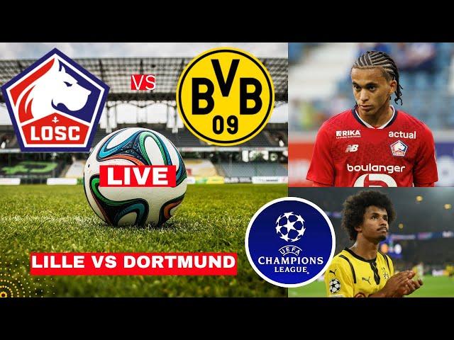 LOSC Lille vs Borussia Dortmund 1-2 Live Stream Champions League UCL Football Match Score Highlights