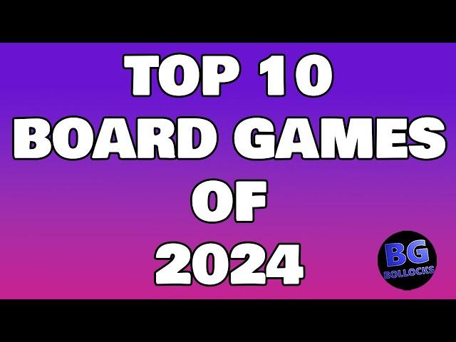 Top 10 Board Games Of 2024