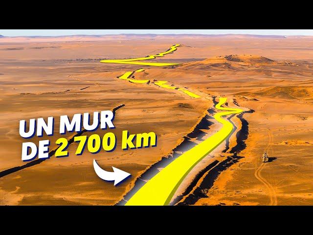 Pourquoi le Maroc a construit un mur de sable dans le Sahara ? | ATLAS