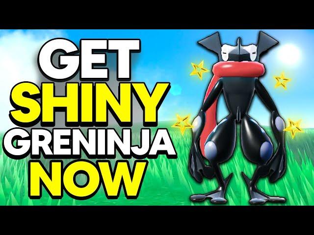 4 EASY Ways To Get SHINY Greninja! (Do This NOW)