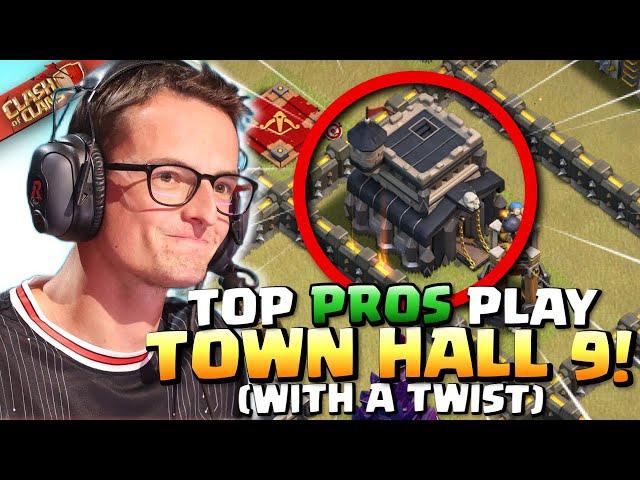 TOP PRO PLAYERS PLAY IN TH9 TOURNAMENT FINALS! Best TH9 Attack Strategies in Clash of Clans