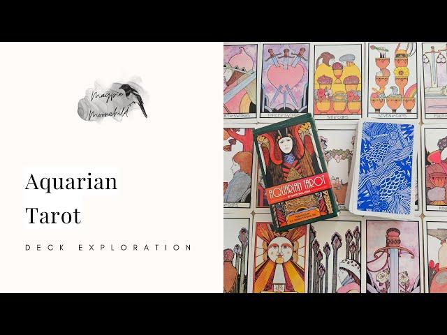 Aquarian Tarot by David Palladini - Deck Exploration