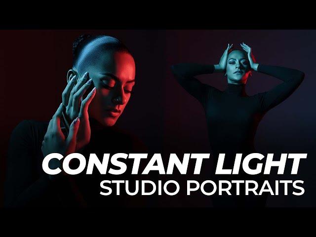 Using Constant-Lights for Creative Studio Portraits | Master Your Craft