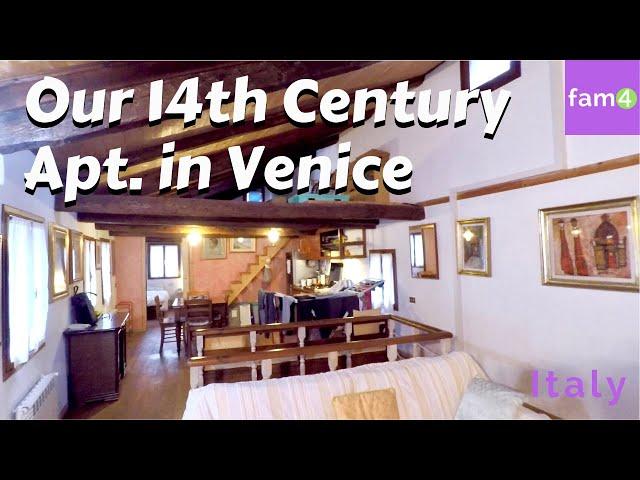 Living in a 14th Century Home in Venice (Ep. 79) - Family Travel Channel