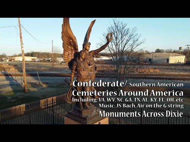 Confederate Cemeteries Across Dixie #1, Peaceful beautiful Hallowed Grounds