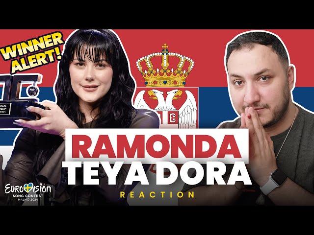 Teya Dora - Ramonda Reaction! | Eurovision 2024 Serbia  | #UnitedByMusic