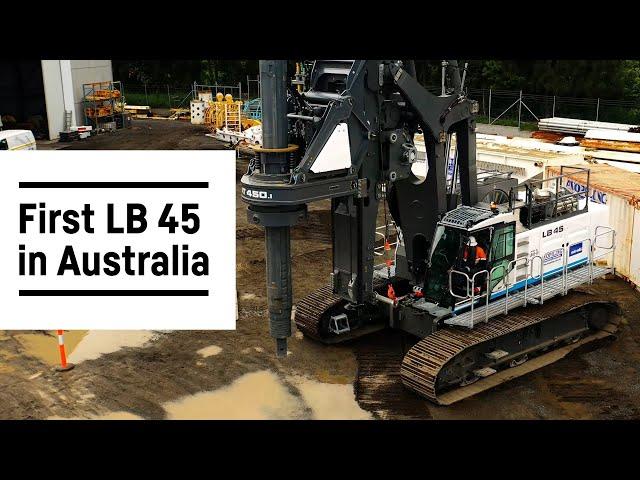 Liebherr – LB 45 rotary drilling rig: customer impressions