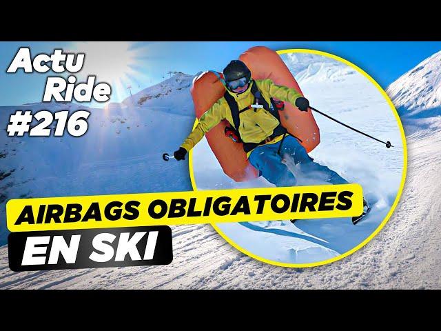 Airbags obligatoires en ski ! Un skatepark fantôme à Paris ! L’UTMB en pleine tempête !