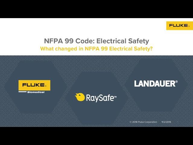 NFPA99 Webinar