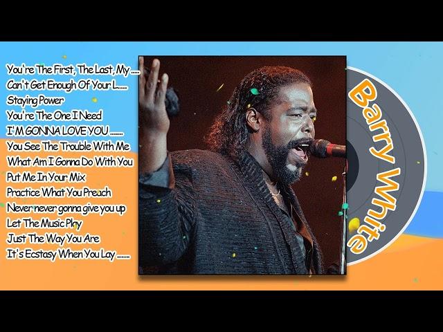 Barry White Greatest Hits ~ Top 100 Artists To Listen in 2022 & 2023