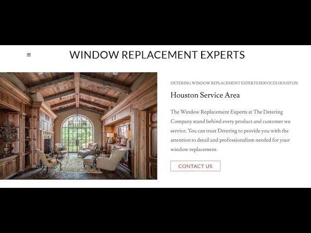 Window Replacement Experts Houston