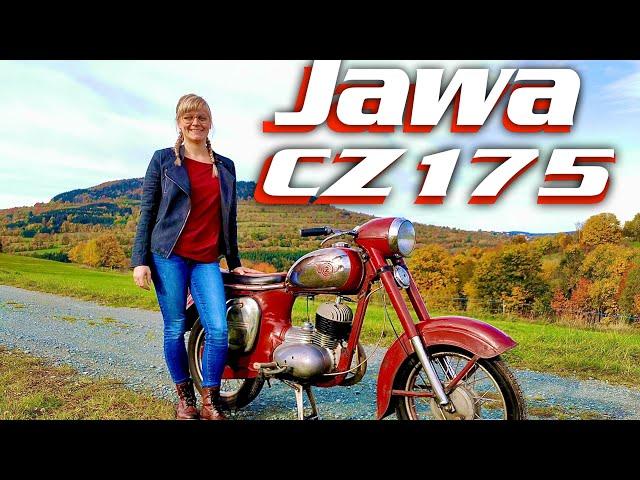 Jawa CZ 175 Baujahr 1962 Technik Motor Sound Vorstellung DDR Fahrzeuge Probefahrt Oldtimer Blondie