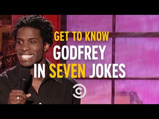 “I Almost Died Trick-or-Treating” - Get to Know Godfrey in Seven Jokes