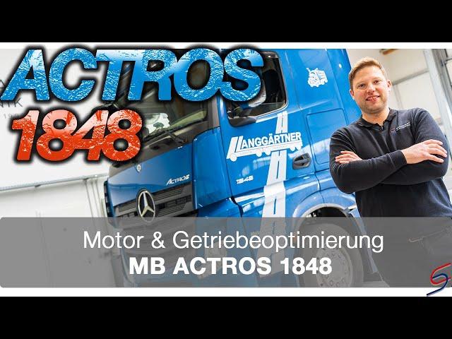 Motor & Getriebeoptimierung - MB ACTROS 1848