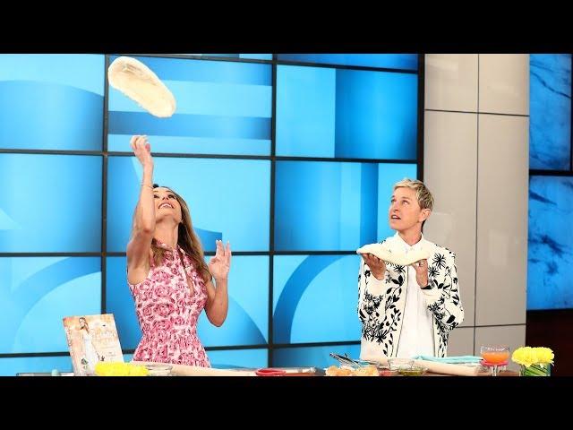 Giada De Laurentiis and Ellen Say 'Cheers' to Spring!