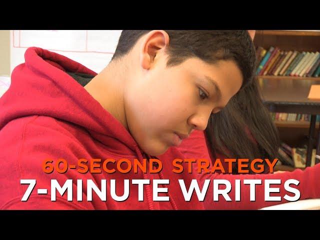 60-Second Strategy: 7-Minute Writes