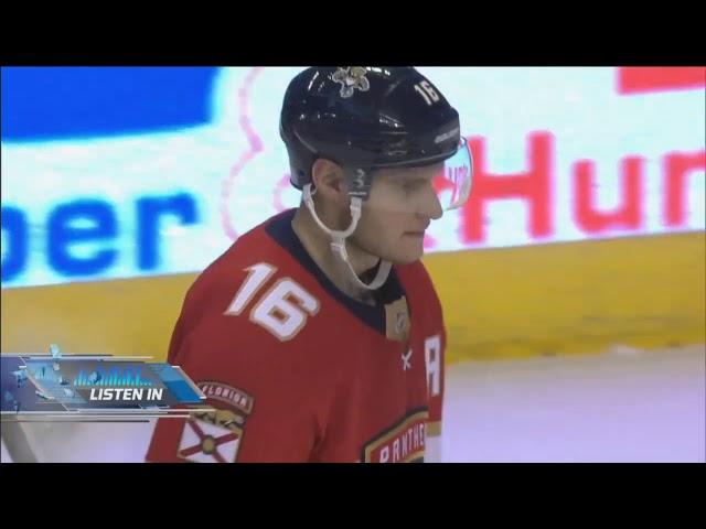 Aleksander Barkov mic’d up against the Maple Leafs