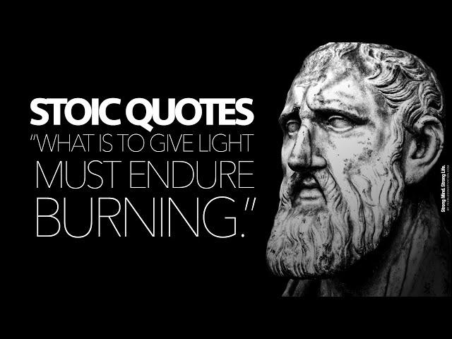 Life Changing Stoic Quotes - Strengthen Your Character