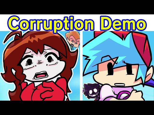 Friday Night Funkin' Corruption NULL DEMO + Cutscenes | FULL Modchart (FNF Mod) (BF/GF/Pico)