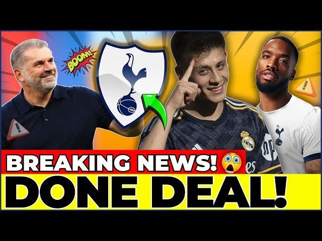  LAST- MINUTE BOMBSHELL! TOTTENHAM JUST ANNOUNCED! WORLD-CLASS PLAYER ON THE WAY! TOTTENHAM NEWS!