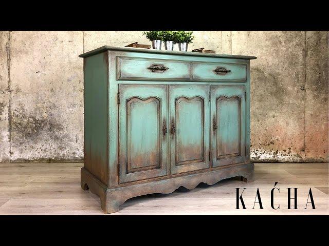 Creating a Rustic Aged look Painting Furniture with Chalk Paint