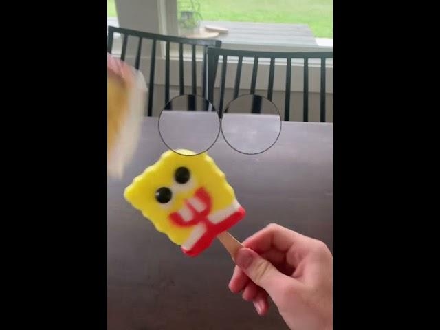 I found the perfect SpongeBob Popsicle @BrentTV