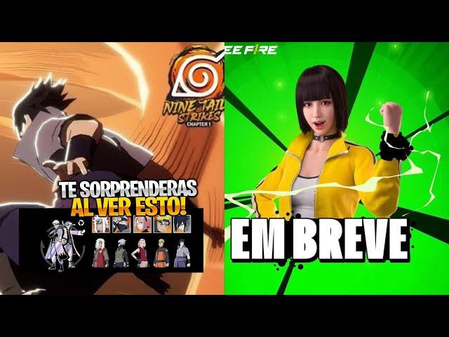 FREE FIRE x NARUTO SHIPPUDEN ENERO 2025. NOVEDADES   COLABORACIÓN CON BEN 10 FREE FIRE LATAM