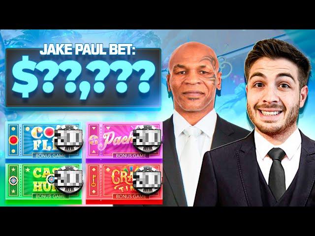 HIGH STAKES GAMBLING ON MIKE TYSON, CRAZY BALLS & CRAZY TIME!!!