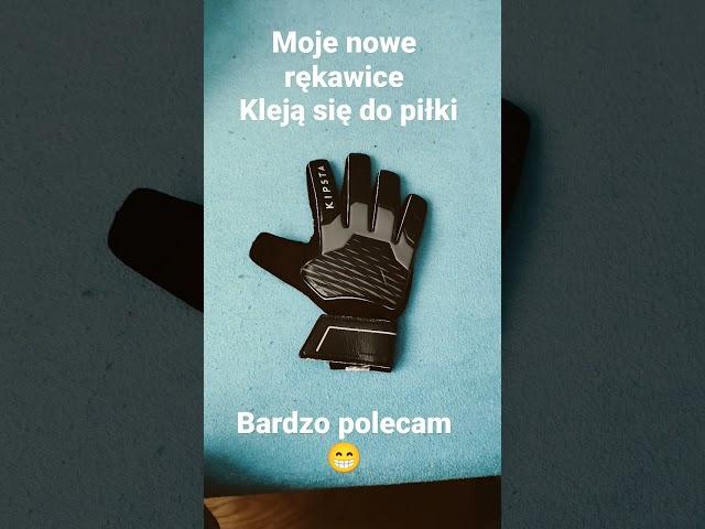 Moje nowe rękawice bramkarskie bardzo polecam