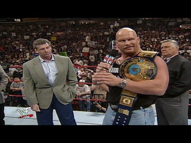 Stone Cold Challenges Mr McMahon Part 2