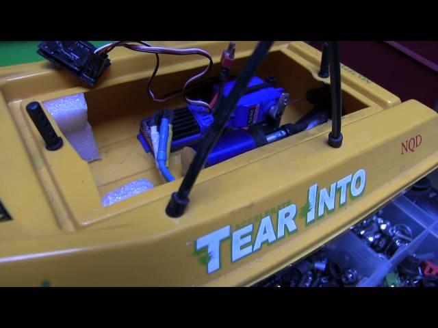 Crawler Teds Garage - Tear Into jetboat , Inside look .