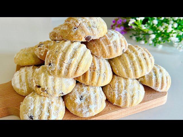 The most delicious and quick biscuits! recipe in 5 minutes! simple, easy and with few ingredients!