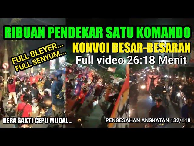 FULL SENYUM  IKSPI CEPU KONVOI BESAR-BESARAN | PENGESAHAN ANGKATAN 132/118 | WAYAE MUDAL