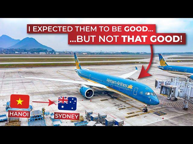 BEST IN ASIA? | Vietnam Airlines Airbus A350-900 ECONOMY CLASS to Sydney! | BRUTALLY HONEST