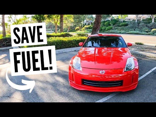 8 Tips For Saving FUEL Daily Driving A Nissan 350z!