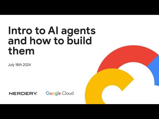 Intro to AI Agents and how to build them