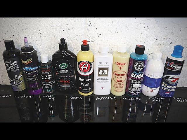 The Best Car Sealant or Liquid Wax | Car Wash Detailing Product Comparison