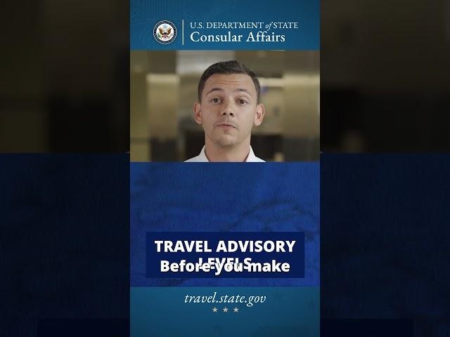 International Travel Tip - Travel Advisory