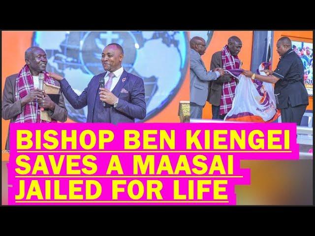 BISHOP BEN KIENGEI SAVES A MAASAI WHO WAS JA!LED FOR LIFE,MAKE HIM JCM PASTOR & OPENS CHURCH FOR HIM