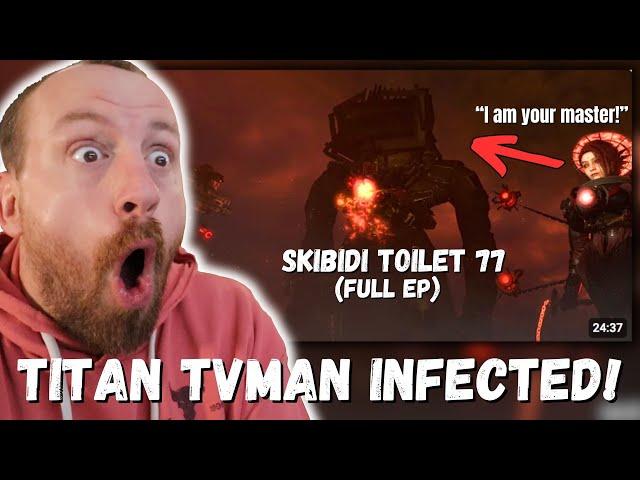 TITAN TV MAN INFECTED!?! skibidi toilet 77 (full episode)