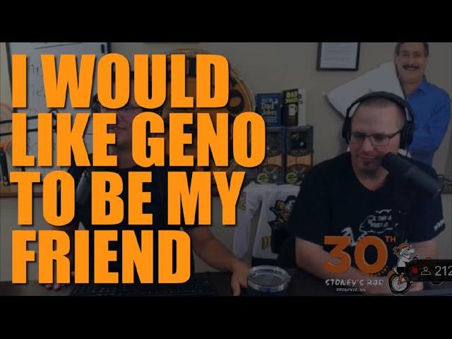 20240806 - Aaron Imholte wants to be friends with Geno; enlists the help of Frankie MacDonald.