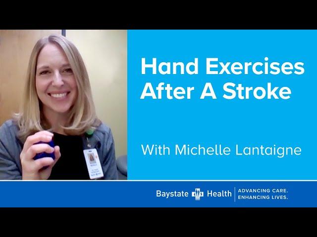 Stroke Rehab at Home: Hand Therapy Exercises