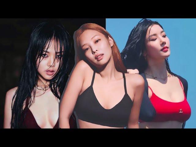 FEMALE IDOLS WHO PERFORMED SHIRTLESS || Jimrly