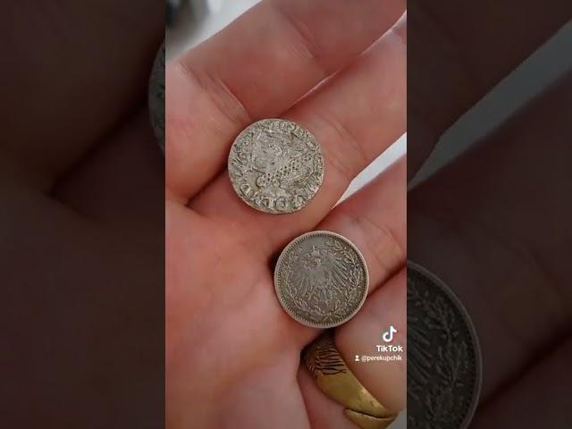 Монеты серебро
