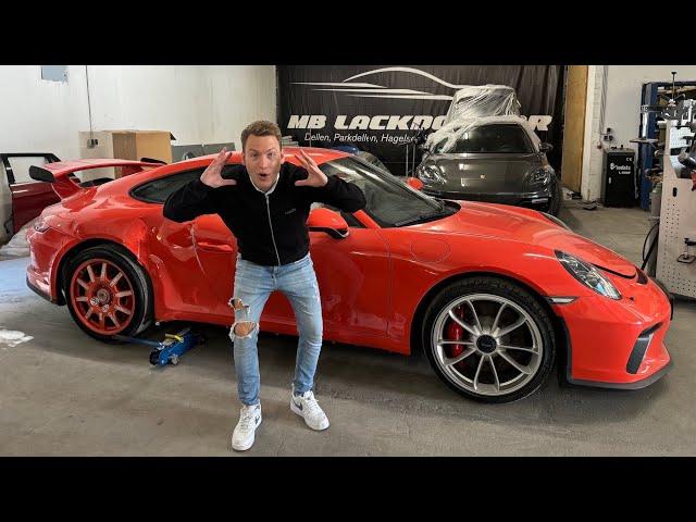 Wir vermieten KAPUTTEN Porsche 911 GT3 | CarVia