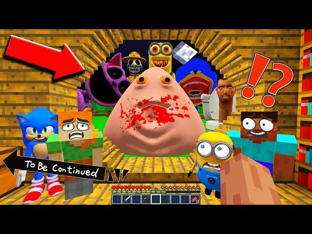 I FOUND REAL BOU'S REVENGE SHIN SONIC SKIBIDI TOILET CATNAP & ZOONOMALY VS NOOB MINION IN MINECRAFT!