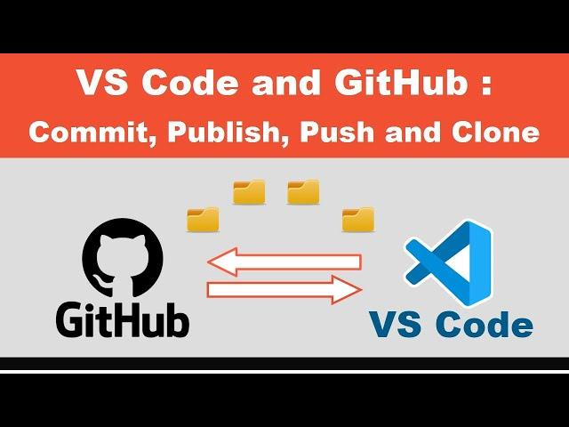 How to Use GitHub with Visual Studio Code | Commit, Publish, Push and Clone using VS Code and GitHub